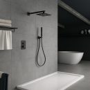 Ensemble de douche thermostatique encastré plafond série PORTUGAL