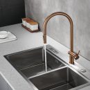 Mitigeur de cuisine monocommande rétractable série BERNA