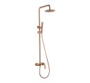 Colonne de douche monocommande série Delos