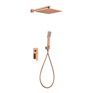 Ensemble de douche à levier unique encastrable série PISA