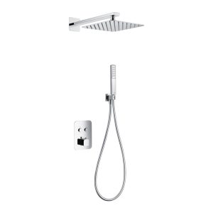 Ensemble de douche thermostatique encastré mural série MADEIRA