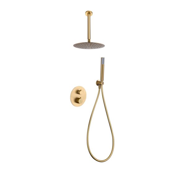 Ensemble de douche encastrable thermostatique série LINE – Image 9