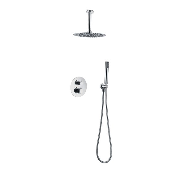 Ensemble de douche encastrable thermostatique série LINE – Image 10